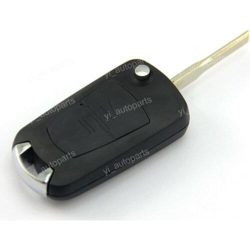 2 Buttons Flip Folding Key Remote Shell Case For Opel/Vauhxall Combo Astra Vectra Zafira Barina Omega Tigra Calibra