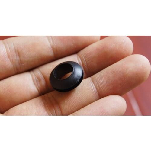 Mix 1000pcs Black Washers For Wire etc O Ring ID:3/4/5MM Plastic Material