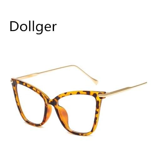 Dollger Cat Eye Glasses Frames Women 2020 Brand Design transparent Glsses Frame s1744