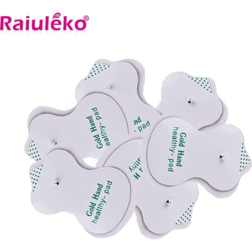 20pcs/lot Good Quality white Electrode Pads for Tens Acupuncture Digital Therapy Machine Massager Slimming Massager Health pads