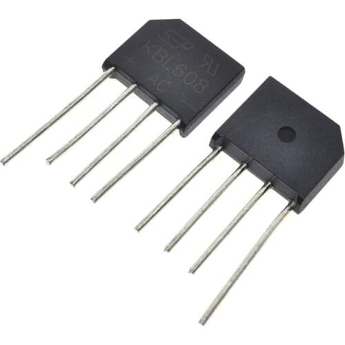 20PCS KBL608 KBL-608 6A 800V diode bridge rectifier