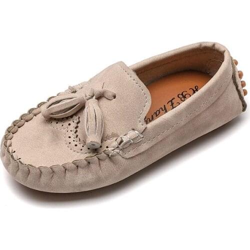 2021 Casual Childrens Shoes Kids Peas Shoes Step-on Toddler Shoes Casual Flats for Boys and Girls Fashion Back To School Shoes