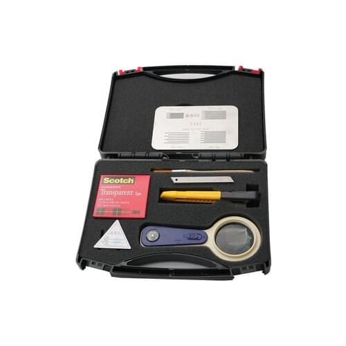 4in1 cross-hatch plate Hundred grid Adhesion tester SISI Cross Cutting Rule