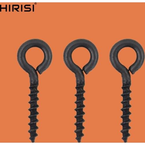 50pcs Carp Fishing Boilie Screw for Fishing Hook Rigs Fishing Bait Accessories Chod Rigs Carp Fishing Tackle Accessories