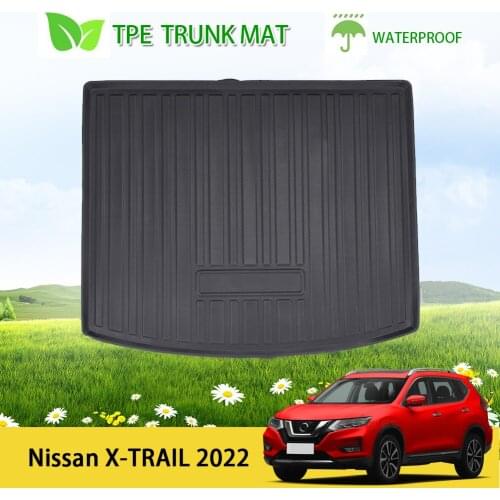 TPE Car Rear Boot Cargo Liner Floor Mat Trunk Tray Fit for Nissan X-TRAIL 2022