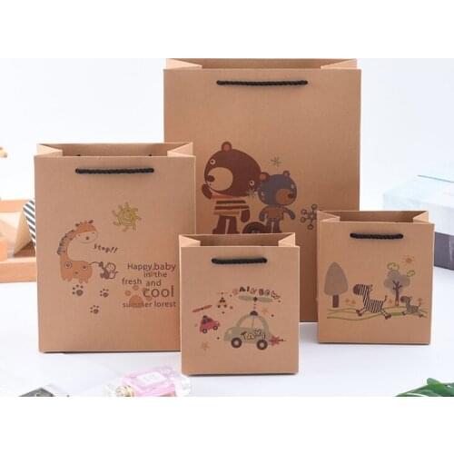 Fast delivery Hot sale kraft custom paper shopping bag gift luxury paper bag your own logo with handle --XP2275