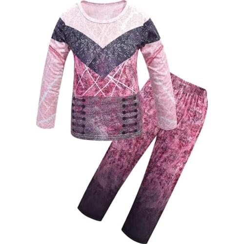 Audrey Costumes Kids Halloween Costumes for Kids Costume Halloween Clothes Girls Dress Mal Cosplay Anime Audrey Halloween Suit