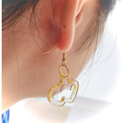 Earring Resin Mold Small Silicone Earring Mold Earring Jewelry Epoxy Resin Casting Resin Jewelry Making Resin Diy Craft