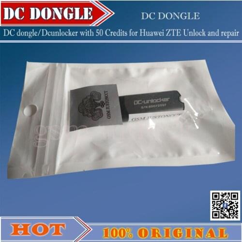 Gsmjustoncct Fast shipping+DC Unlocker Standard dongle Unikey with 50 Credits/Logs for Huawei ZTE