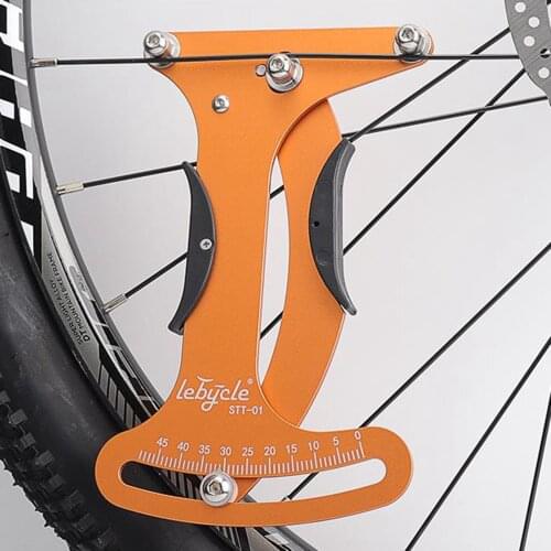 Bicycle Spoke Tension Meter Measuring Tool Aluminum Alloy CNC Wheel Repair Tool Bike Indicator Meter Tensiometer