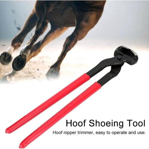 New Horse Hoof Nipper Trimmer Cutter Horse Nail Pliers Clippers Equestrian Supplies Horse Farrier Tool 2021