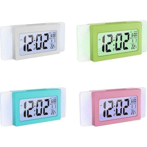 New Multifunctional Digital Clock with Large Screen Display Time Temperature