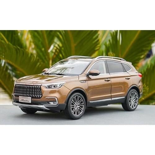 Original Authorized Authentic alloy 1:18 Leopaard MATTU SUV off-road vehicle Diecast Classic toy Car Model for gift, collection
