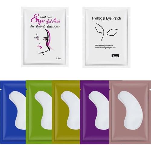 500/1000 Pairs Eyelash Patch Eyelash Pads For Eyelash Under Eye Patch Eyelash Extension Gel Eye Pads for Eyelash Extensions