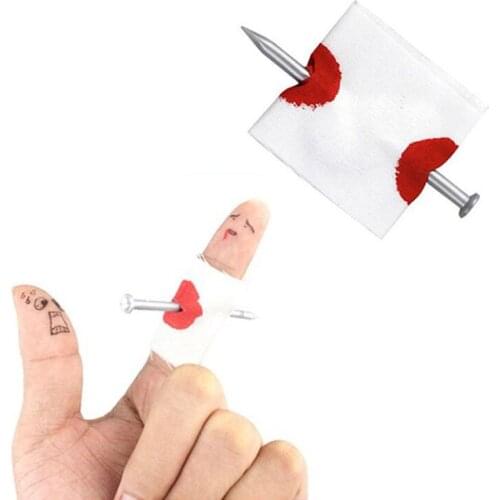 Nails Pierced Fingers Finger Nails Tricky Toys Terrorist Piercing Finger Nails Magic Props