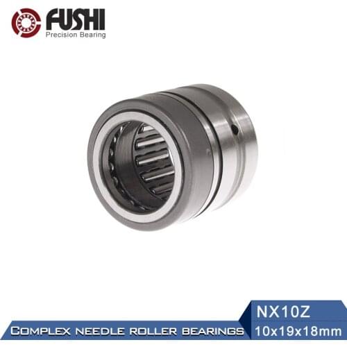 NX10Z Combined Bearings 10*19*18mm ( 1 PC) Needle Roller Full Complement Thrust Ball Bearing NX10 Z