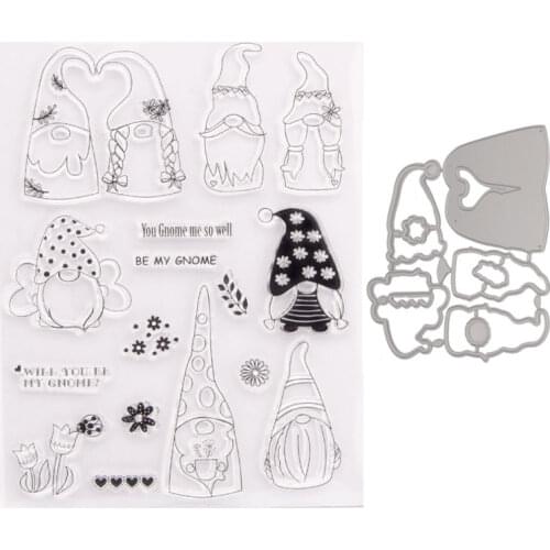 Transparent Clear Silicone Stamp/Seal DIY Scrapbooking/photo Album Decorative Clear Stamp Sheets Faceless Doll