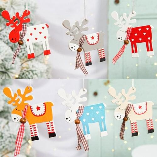 Деревянные новогодние украшения RecabLeght China At AliExpress