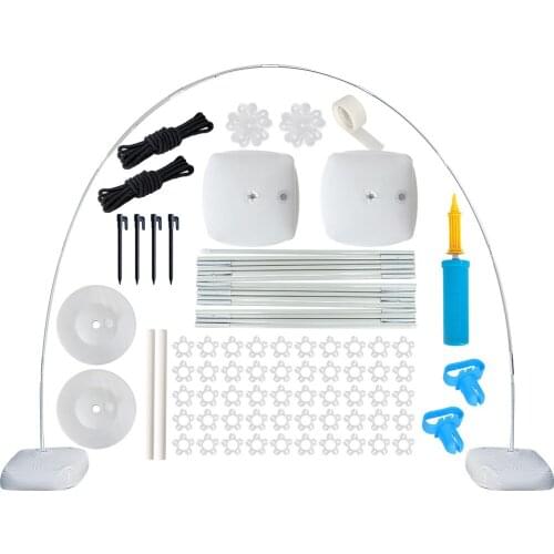 1Set Adjustable Balloons Holder Column Stand Wedding Birthday Party Balloon Chain Table Balloon Arch Kits Ballon Accessories