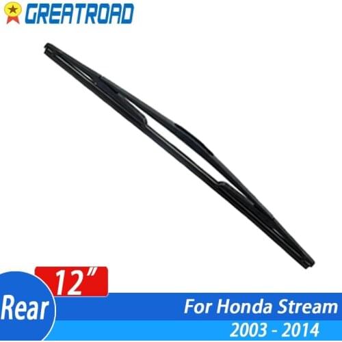 Wiper 12" Rear Wiper Blade For Honda Stream 2003 - 2014 Windshield Windscreen Rear Window 2013 2012 2011 2010 2009 2008