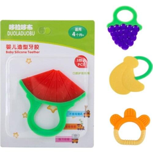 Starfish Silicone Baby Teether BPA Free Silicone Teether Beads Chewing Baby Teething Pendant Tooth Training Toys