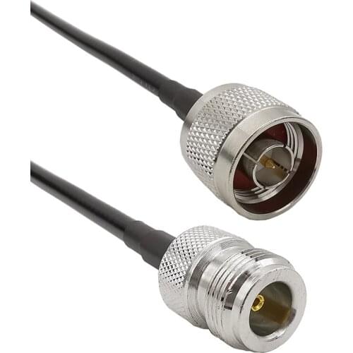 N-Type Male to Female Extension Line LMR195 RF Coaxial Cable Type N Male to N Female Adapter Anternna Cable 1-20M