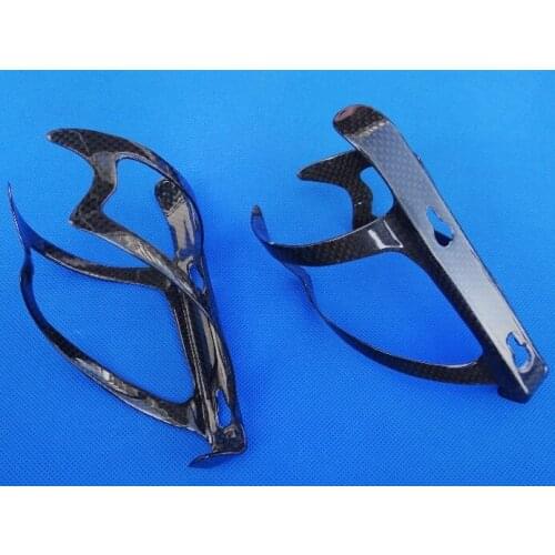 Carbon glossy MTB Mountain Road bike bicycle water Bottle cage - 2 Pcs Cages WBC019