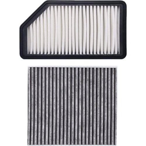 Air Filter+Cabin Filter 2Pcs for Hyundai Accent RB 1.4L 1.6L 2011- Multiple Filtering Car Filter Set 281131R100,97133-2E100