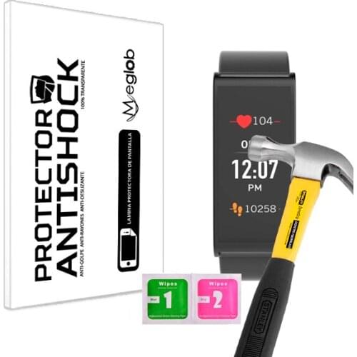 Screen protector Anti-Shock Anti-scratch Anti-Shatter compatible with MyKronoz ZeFit 4HR