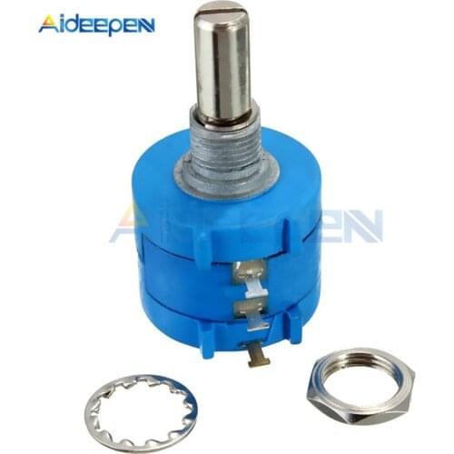 1PC 3590S-2-502L 3590S 5K ohm Precision Multiturn Potentiometer 10 Ring Adjustable Resistor