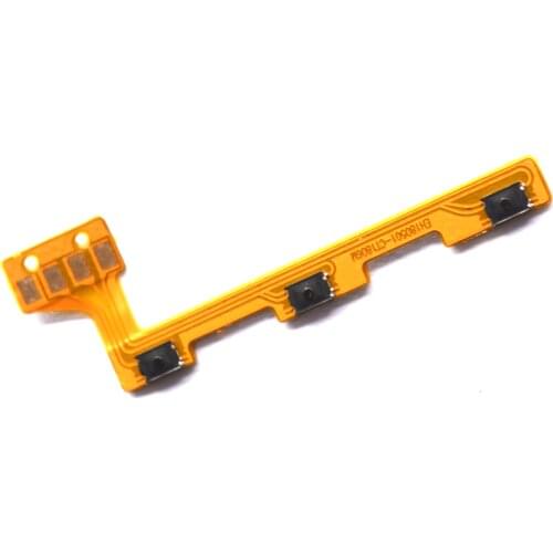 10pcs New sidebutton strip Power On/Off Key + Volume Up/Down Side Button Flex Cable/sidebutton strip for Huawei Honor 10