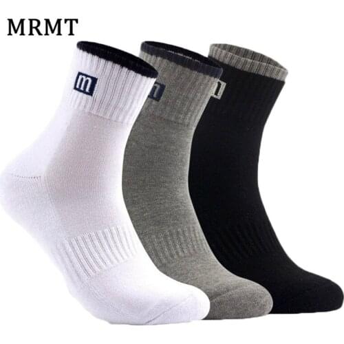3 Pairs /Lot High Quality 100% Cotton Socks Men And Women Socks Pure Color Male Socks 3 Colors Hot Sale 2021 MRMT For Winter