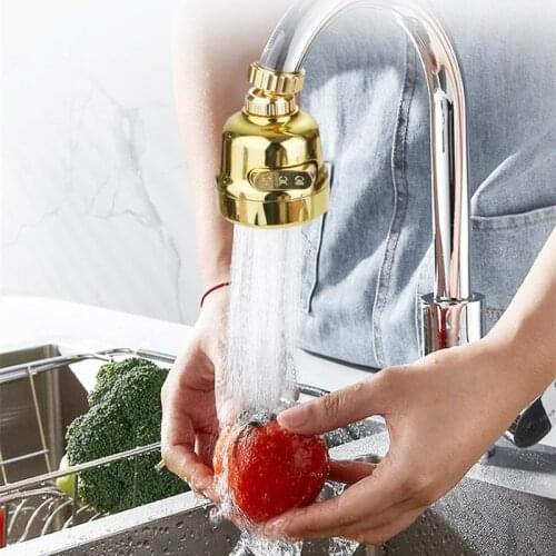 360Degree Kitchen Faucet Aerator 3 Modes adjustable Water Filter Nozzle Faucet Connector Shower Head Bubbler Bathroom Accessorie