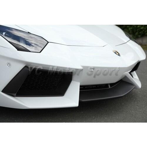 Car Accessories Dry Carbon Fiber Air Duct 2pcs Fit For 2011-2014 LP700 OEM Front Bumper Air Duct Air Intake Surround