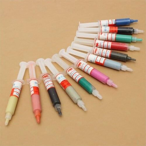 BMBY-12Pcs Diamond Polishing Lapping Paste Compound Syringes 0.5-40 Micrometer 5 Gram