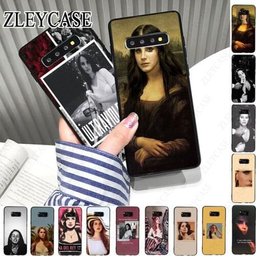 Sexy singer model Lana Del Rey Mona Lisa Phone Cover For samsung galaxy s10 s10e s10lite s9 s8plus s20 s7 s6edge s20ultra case