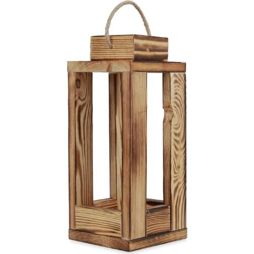Çiçekmisin Decorative Wooden Candlesticks