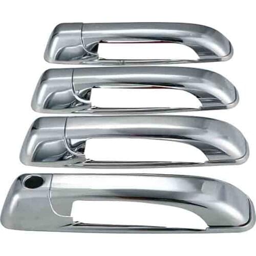 Chrome door handle cover decoration shell for Jeep Grand Cherokee Commander Dodge Ram 1500 2500 3500