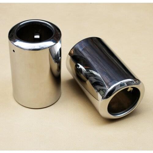 Auto Tail Exhaust Cover Fit For Mazda CX-5 6 2014-2017 Parts Rear Muffler End Tip Pipe Accessories Decoration