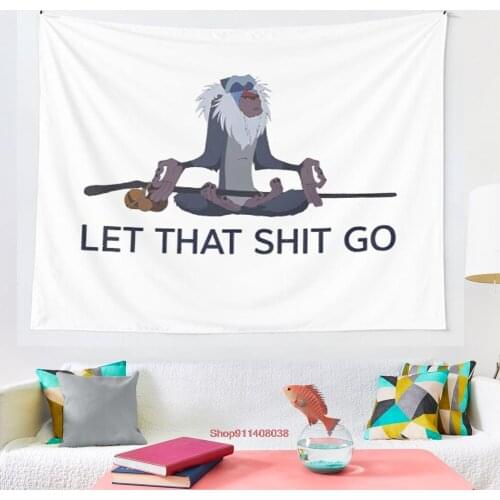 Meditate tapestry Wall Tapestry Wall Hanging Wall Decor Blanket Bedding Curtain Throw