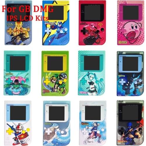 New Housing Shell Sets with Buttons for GameBoy Classic DMG High light IPS LCD Screen Kits Customized Shell Case for GB DMG GBO