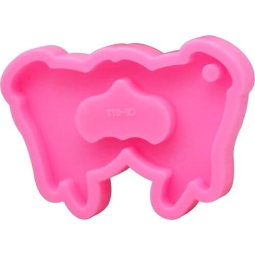 Heart Posture Pendant Keychain Resin Mold Hand Heart Love You Valentine Day Mold