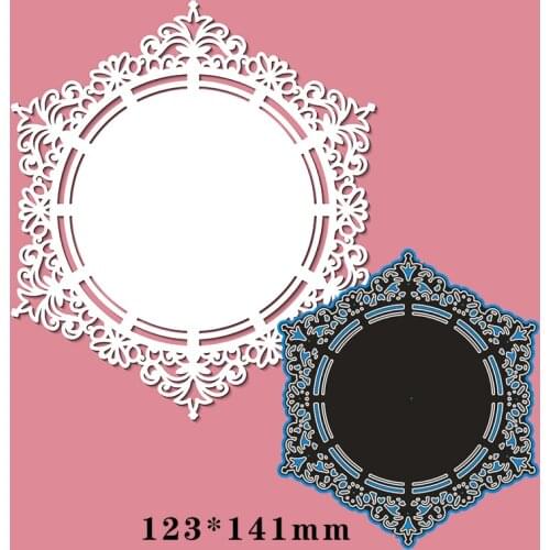 Cutting Metal Dies Snowflake for 2020 New Stencils DIY Scrapbooking Paper Cards Craft Making New Craft Decoration 123*141mm