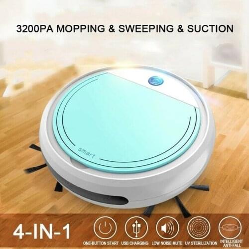 3200Pa Household Multifunctional Robot Vacuum Cleaner Smart Sweeping Robot Rechargeable Auto Sweeping Vacuum Cleaner Dry Wet