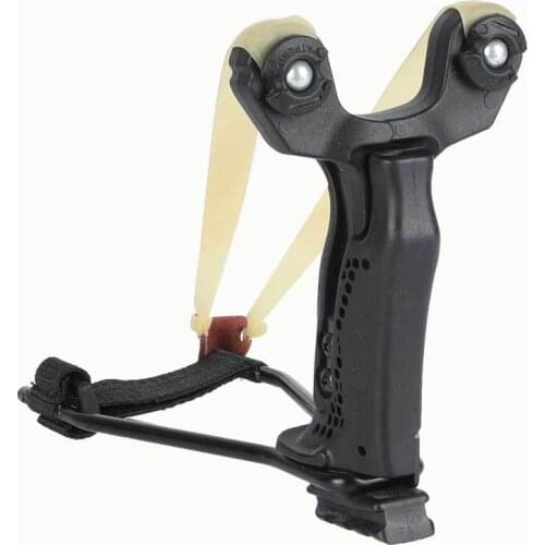 2021 New Card Ball Wrist Rest Slingshot Free Binding Fast Pressure Slingshot High Precision And Powerful Outdoor Shooting Sports