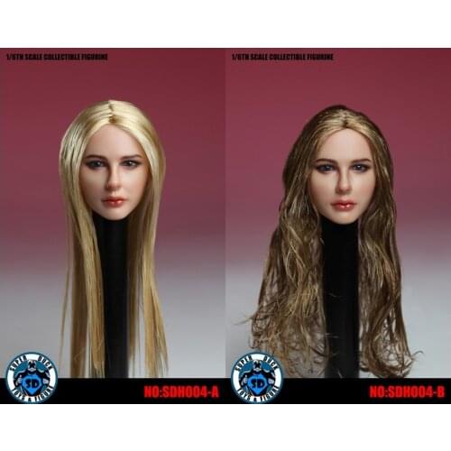 SUPER DUCK SDH004 1/6th Scale Beauty Girl Head Sculpt