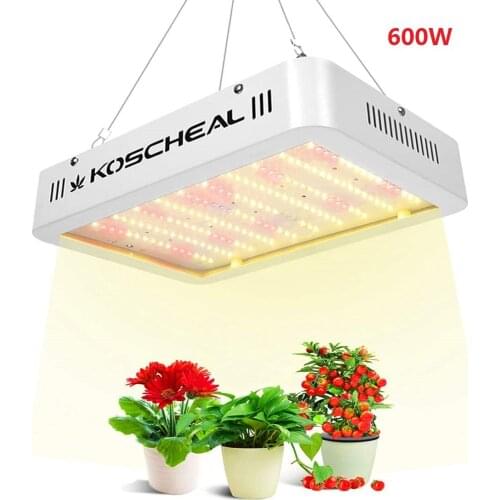 Led Indoor Grow Lights Veg Bloom Adjustment Grow Lamp 2nd White UV IR For Hydroponics Greenhouse 600w 1200w 2000w Cooling Fans