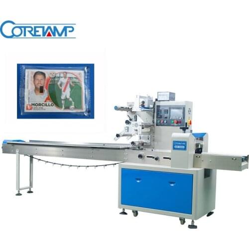Sticker Card Flow Wrapper Pack Machines