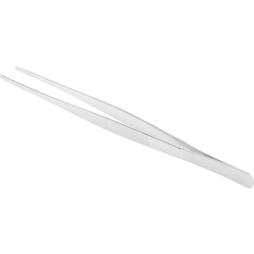 30CM Aquarium Straight Elbow Stainless Steel Live Plant Tank Tweezer Plier Tool