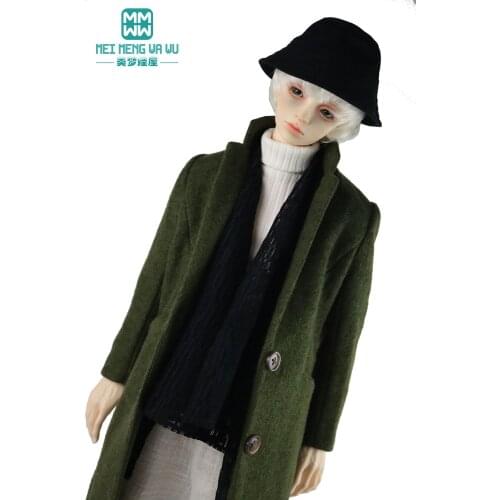 BJD accessories Doll clothes fits BJD uncle SD13 SD7 POPO68 Fashion woolen coat, plaid pants